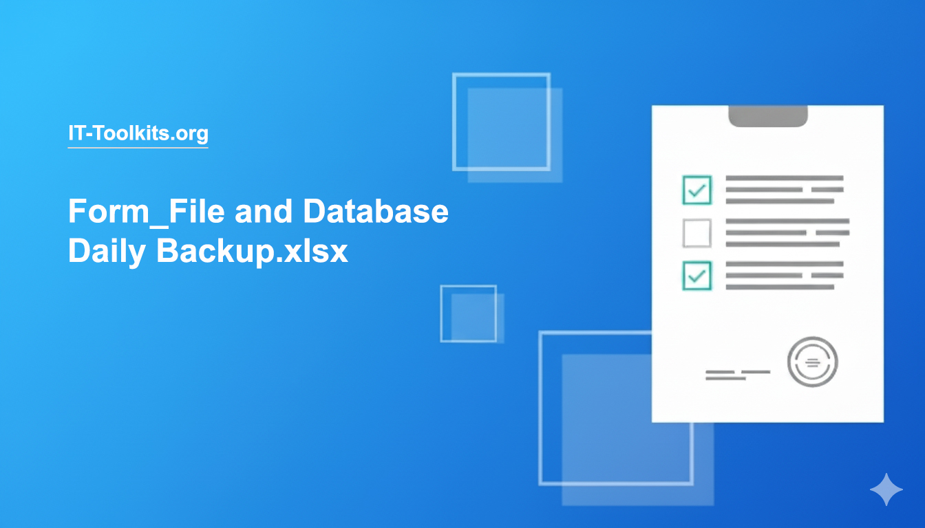 Form_File and Database Daily Backup