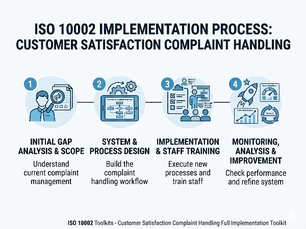 ISO 10002 Customer Satisfaction Complaint Handling Implementation Toolkits