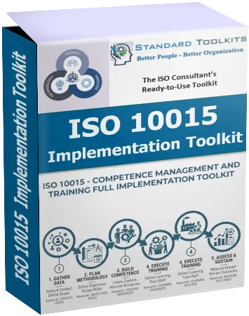 ISO 10015 Competence Management and Training Full Implementation Toolkit