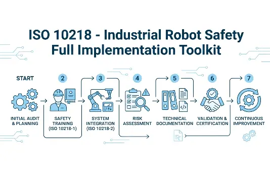 ISO 10218 Industrial Robot Safety Full Implementation Toolkit