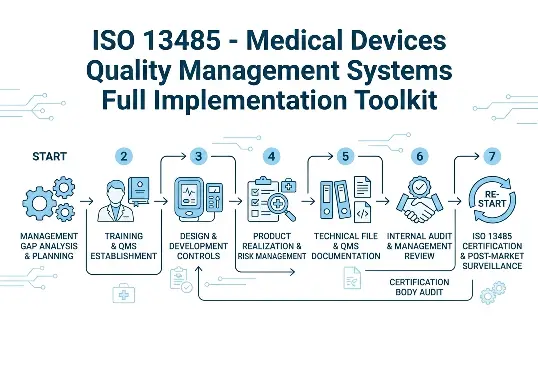ISO 13485 Medical Devices Quality Management Systems Implementation Toolkits