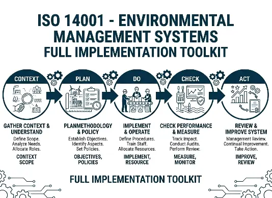 ISO 14001 Environmental Management System Implementation Toolkits