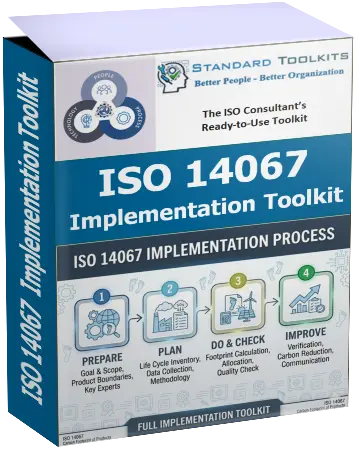 ISO 14067 Carbon Footprint of Products Implementation Toolkits