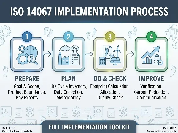 ISO 14067 Carbon Footprint of Products Implementation Toolkits