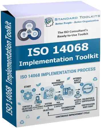ISO 14068 Climate Change Management - Net Zero Full Implementation Toolkit