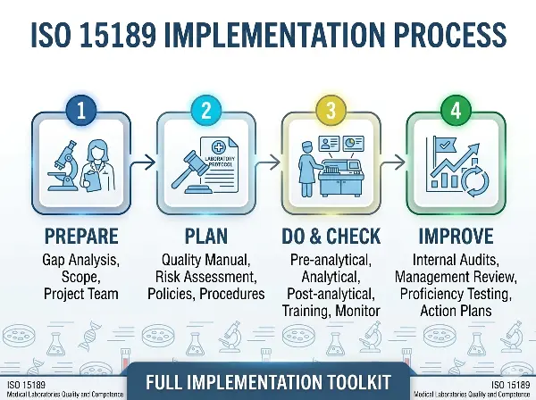 ISO 15189 Medical Laboratories Quality and Competence Implementation Toolkits