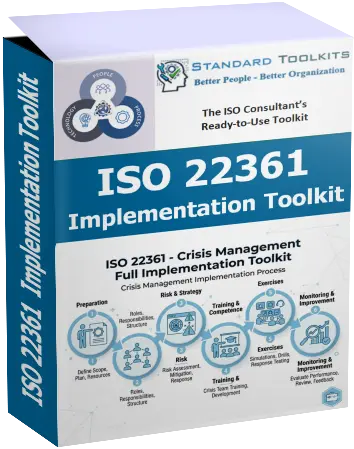 ISO 22361 Crisis Management Full Implementation Toolkit