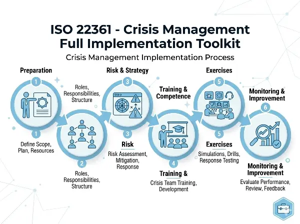 ISO 22361 Crisis Management Full Implementation Toolkit