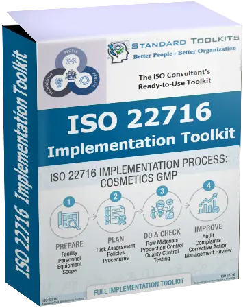 ISO 22716 Cosmetics GMP Full Implementation Toolkit