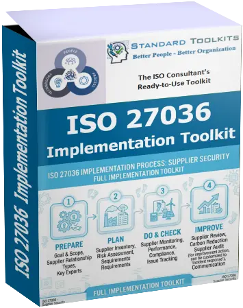 ISO/IEC 27036 Supplier Security Implementation Toolkits