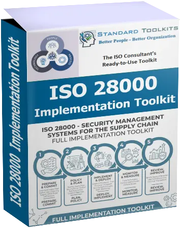 ISO 28000 Security Management Systems for the Supply Chain Implementation Toolkits
