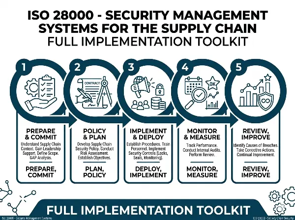 ISO 28000 Security Management Systems for the Supply Chain Implementation Toolkits