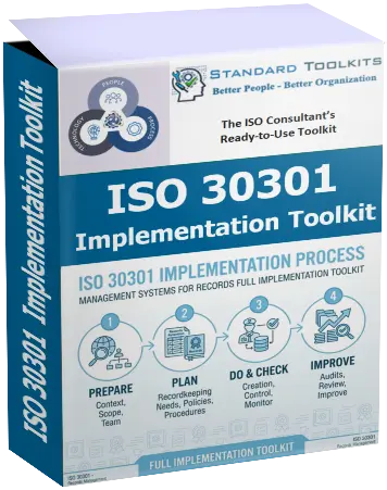 ISO 30301 Management Systems for Records Implementation Toolkits