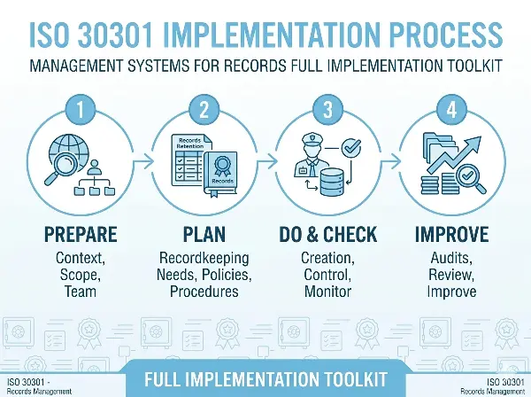 ISO 30301 Management Systems for Records Implementation Toolkits