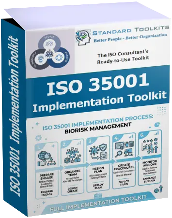 ISO 35001 Biorisk Management Full Implementation Toolkit