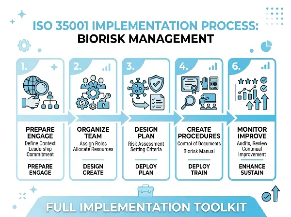 ISO 35001 Biorisk Management Full Implementation Toolkit