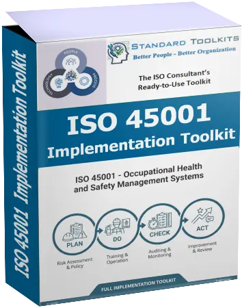 ISO 45001:2018 Occupational Health and Safety Management Systems Toolkits