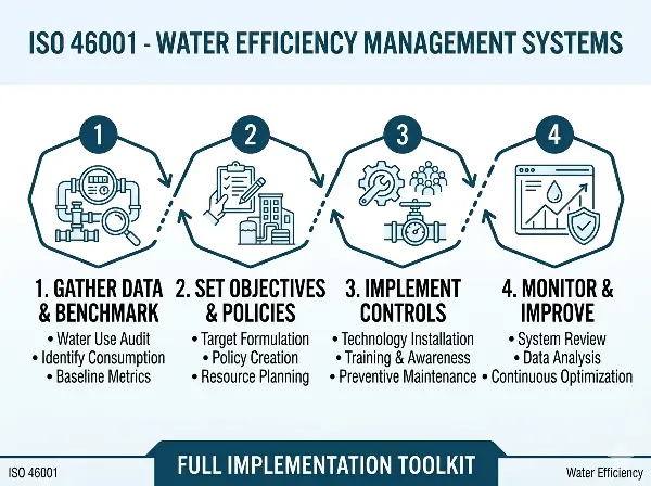 ISO 46001 Water Efficiency Management Systems Implementation Toolkits