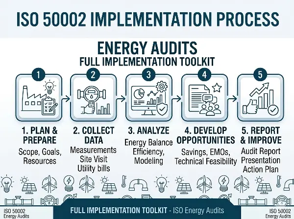 ISO 50002 Energy Audits Full Implementation Toolkit