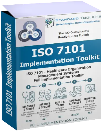 ISO 7101 Healthcare Organization Management Systems Implementation Toolkits